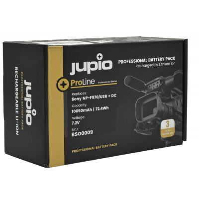 Jupio *ProLine* NP-F970 (USB 5V / DC 8.4V output) 10050mAh