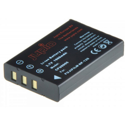 Jupio Batterie NP-120 pour Fuji/DB-43 pour Ricoh/D-Li7 1900 mAh