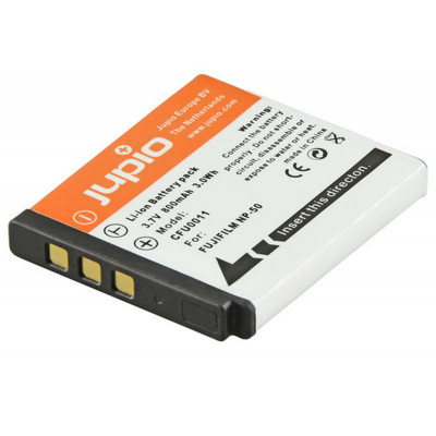 Jupio Batterie NP-50 pour Fuji | D-Li68 | D-Li122 | Klic-7004 800 mAh
