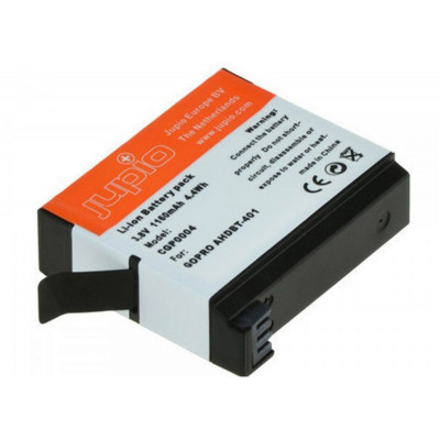 Jupio Batterie GoPro AHDBT-401 HERO4 1160 mAh