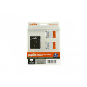 Jupio 2x Batteries GoPro AHDBT-302 HERO3+ 1200mAh + Compact USB