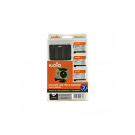 Jupio 3x Batteries GoPro AHDBT-401 HERO4 1160mAh + Compact USB