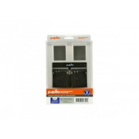 Jupio 2x Batteries BLN-1 / BLN1 + Chargeur Double