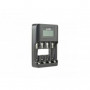 Jupio USB 4-slots Ultra Fast Batterie Chargeur LCD
