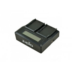 Jupio Chargeur Duo pour JVC SSL-JVC50 / SSL-JVC75