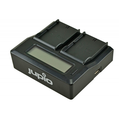 Jupio Chargeur Duo pour JVC SSL-JVC50 / SSL-JVC75