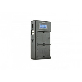 Jupio Chargeur Duo LCDpour Sony NP-FH50/70/100 NP-FV50/70/100