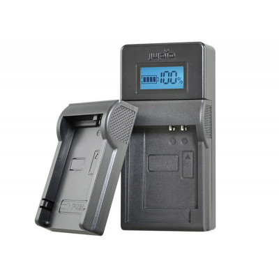 Jupio Chargeur Duo pour JVC/Samsung/Sony 3.6V-4.2V batteries