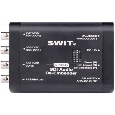 SWIT S-4609 SDI Audio De-Embedder