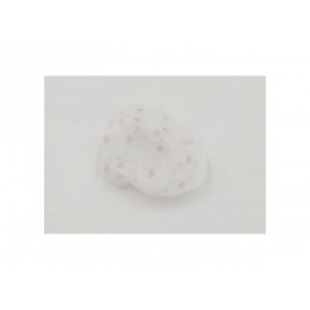 Lot de 100 Charlottes Hygiéniques pour Micro Blanches à Pois Rouges