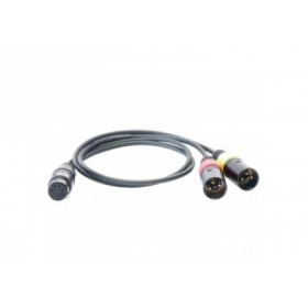 Schoeps AK SU/2U - Cable adaptateur Y XLR-5F vers (2) XLR-3M L0,5M