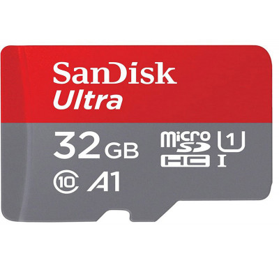 Sandisk Carte M.SDHC Ultra 32GB (A1/UHS-I/Cl.10) +Ad "Imaging