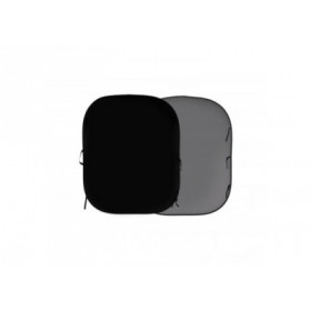 Lastolite Fond pliant 1.8x2.15m Noir/Gris