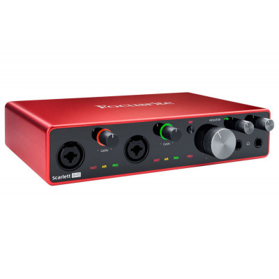 Scarlett G3 - 8 in/6 out USB-C Préampli micro 3e génération
