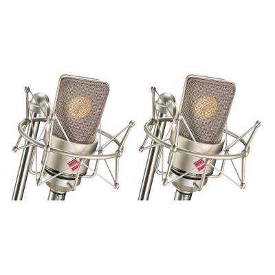 Neumann TLM 103 MT(x2) Micro grande membrane cardioide+EA1(x2)-Nickel