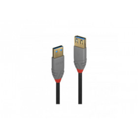 Lindy - Rallonge USB 3.0 Type A, Anthra Line, 3m