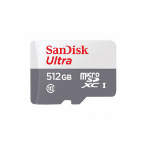 Sandisk Carte M.SDXC Ultra 512GB (UHS-1/Cl.10/100MB/s) +Ad "Tablets"