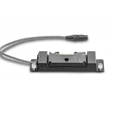 Litepanels Gemini 1x1 Single Battery Plate Gold Mount