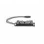 Litepanels Gemini 1x1 Single Battery Plate Gold Mount