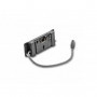 Litepanels Gemini 1x1 Single Battery Plate Gold Mount