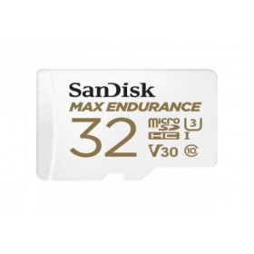Sandisk Carte M.SDHC "Max Endurance", 32GB +Ad, UHS-3, Cl.10
