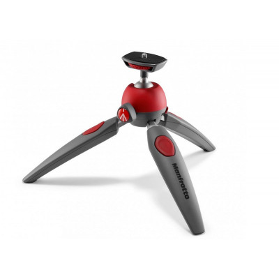 Manfrotto MTPIXIEVO-RD PIXI EVO, Mini Trepied 2 sections compact