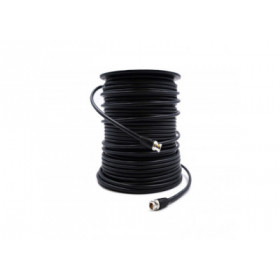 Cordon BNC HD-SDI UHD 4K M/M D4 - Souple - Diametre 7 - de 100m  Noir