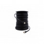 Cordon BNC HD-SDI UHD 4K M/M D4 - Souple - Diametre 7 - de 100m  Noir