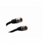 Cordon BNC HD-SDI UHD 4K M/M D4 - Souple - Diametre 7 - de 100m  Noir
