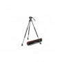 Manfrotto Kit Trépied Carbone monotube 635 +Rotule video 504X+Sac