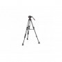 Manfrotto Kit Trépied rapide double tube 645+Rotule video 504X+Sac