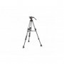Manfrotto Kit Trépied CF Fast Twin MS Alu+Rotule Nitrotech 608 + Sac