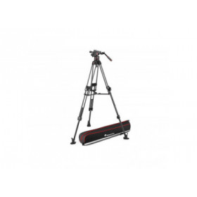 Manfrotto Kit Trepied Fast Twin 645 Carbone+Rotule Nitrotech 612+Sac