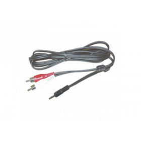 Câble audio stéréo 2 x RCA mâle / jack 3.5 mâle - 10m