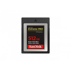 Sandisk Carte memoire CFexpress "Extreme Pro", 512GB, 1700/1400MB/s