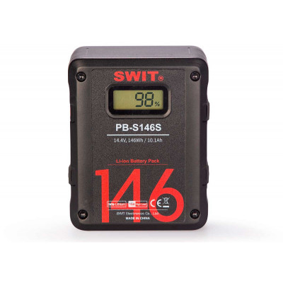 SWIT PB-S146S 146Wh Multi-Sockets Square Cine Battery, V-Mount
