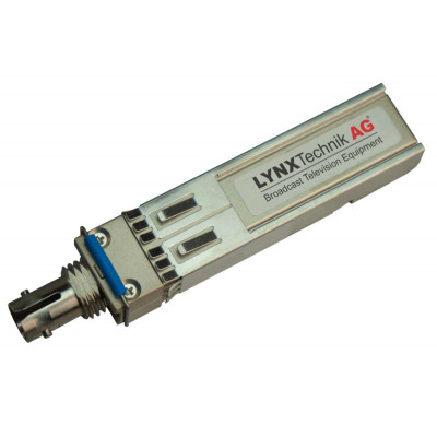 LYNX Technik Module SFP Récepteur Optique Simple (RX) 12G SDI-ST