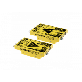 LYNX Technik yellobricks Ensemble de transmission Fibre (12G) 4K (émetteur OTX-1441 + récepteur ORX-1441) - Connecteurs Fibre SC