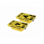 LYNX Technik yellobricks Ensemble de transmission Fibre (12G) 4K (émetteur OTX-1441 + récepteur ORX-1441) - Connecteurs Fibre SC