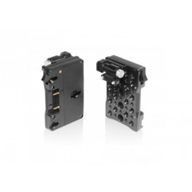 Shape GPMC Plaque de Batterie Gold Mount Pivotante pour Cage Moniteur