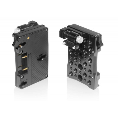 Shape GPMC Plaque de Batterie Gold Mount Pivotante pour Cage Moniteur
