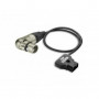 Hawk-Woods - Power-Con 2-pin PlugM  XLR 4-pin right-angeldF, 50cm