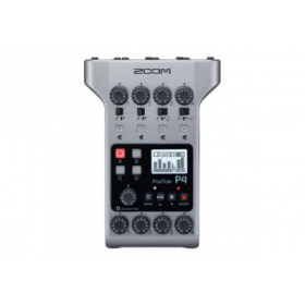 Zoom PodTrack P4 - Interface Audio et Enregistreur Portable