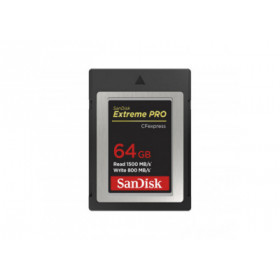 Sandisk Carte memoire CFexpress "Extreme Pro", 64GB, 1500/800MB/s