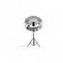 NanLite Parapluie gris foncé 135cm pour Série P