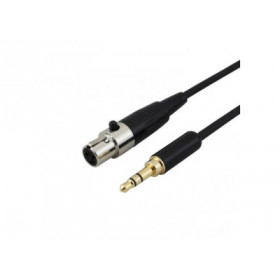 Câble Jack 3.5 Stéréo Mâle vers Mini XLR Femelle 10m