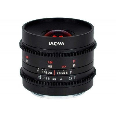 Laowa 9mm T2.9 Zero-D Cine Canon RF - Noir