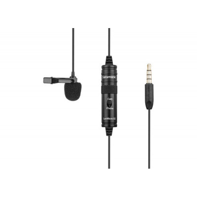 Saramonic LavMicro U2 - Micro Lavalier pour DSLR/Cameras - Cable 6m - Video Plus