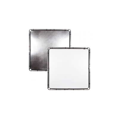 Lastolite Toile Rapide Skylite Midi 1.5mx1.5m Argent/Blanc