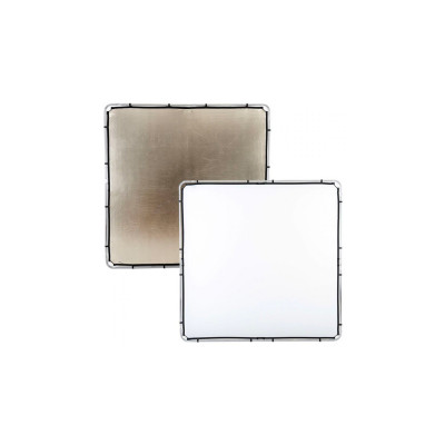 Lastolite Toile Rapide Skylite Large 2mx2m Sunfire/Blanc